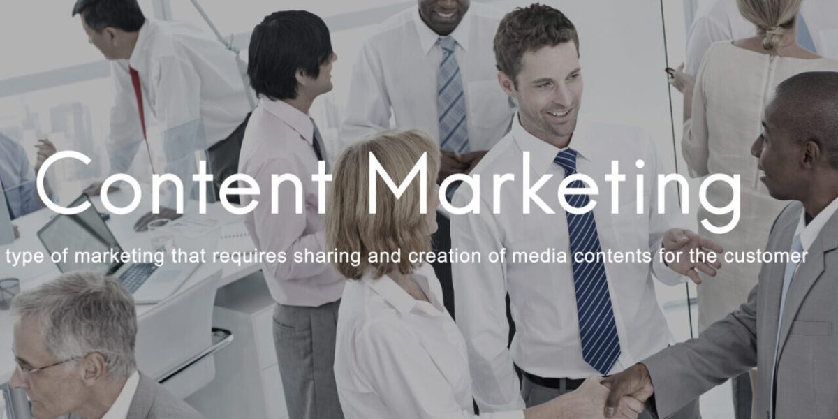 Content Marketing Social Media Advertising Commercial Branding Concept